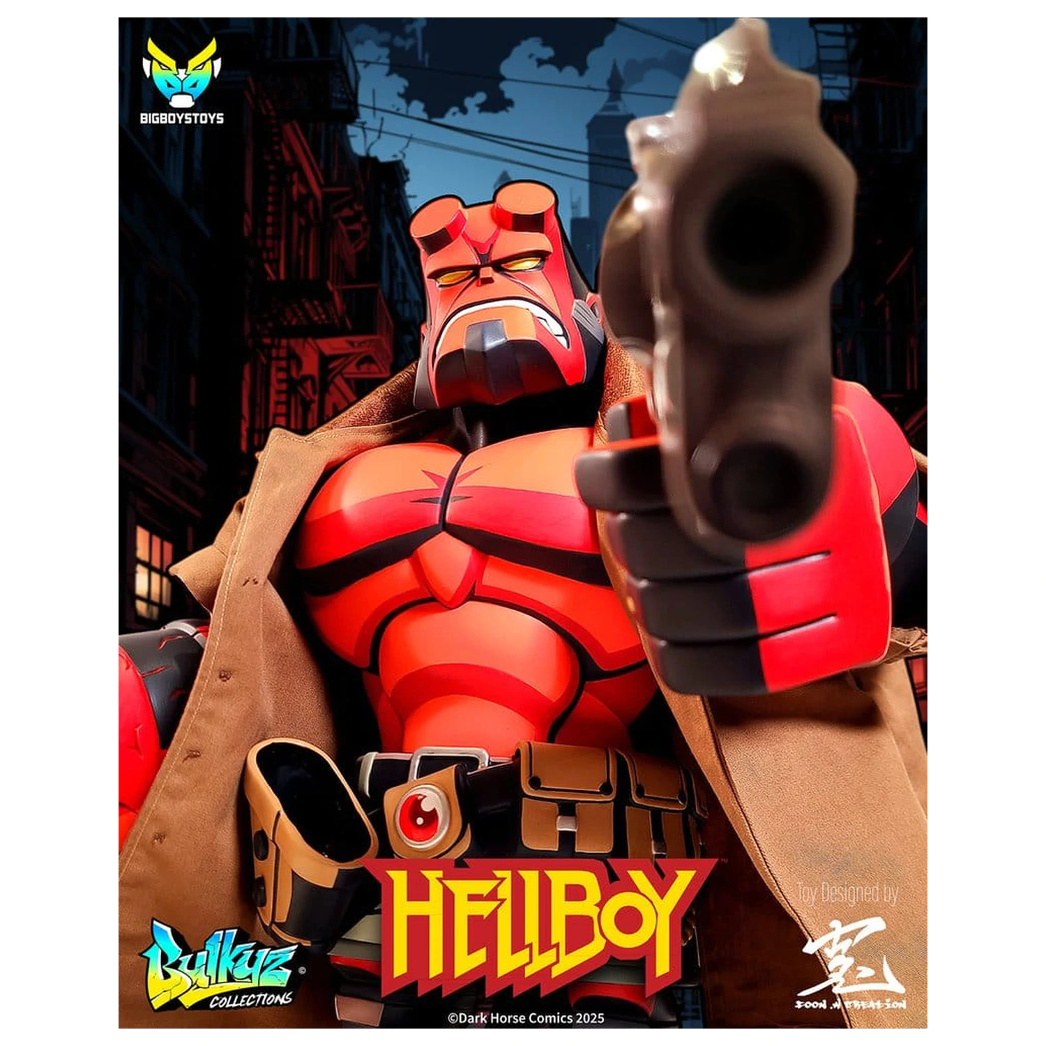 Hellboy Bulkyz Vinyl figura 29 cm termékfotó