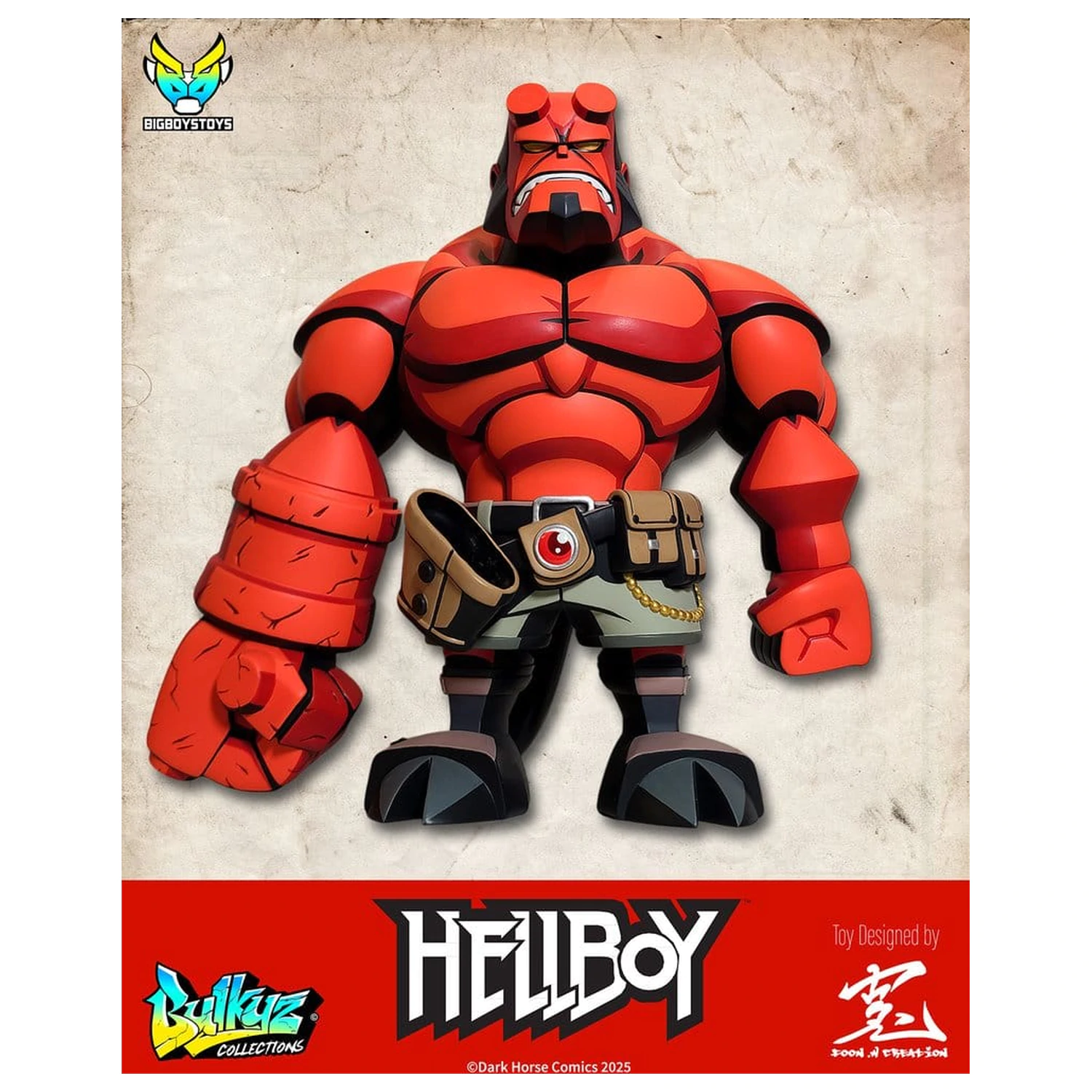 Hellboy Bulkyz Vinyl figura 29 cm termékfotó