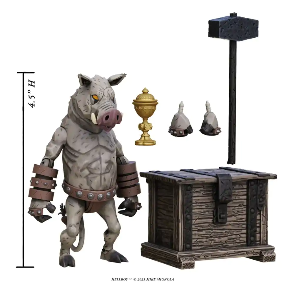 Hellboy Gruagach (The Wild Hunt) akciófigura 11 cm  termékfotó