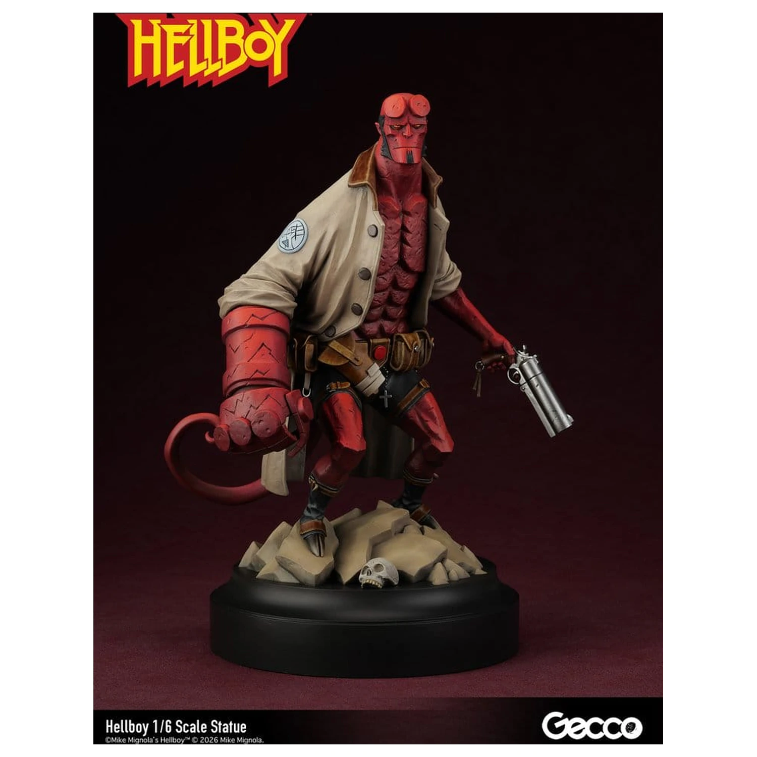Hellboy PVC figura 1/6 34 cm termékfotó
