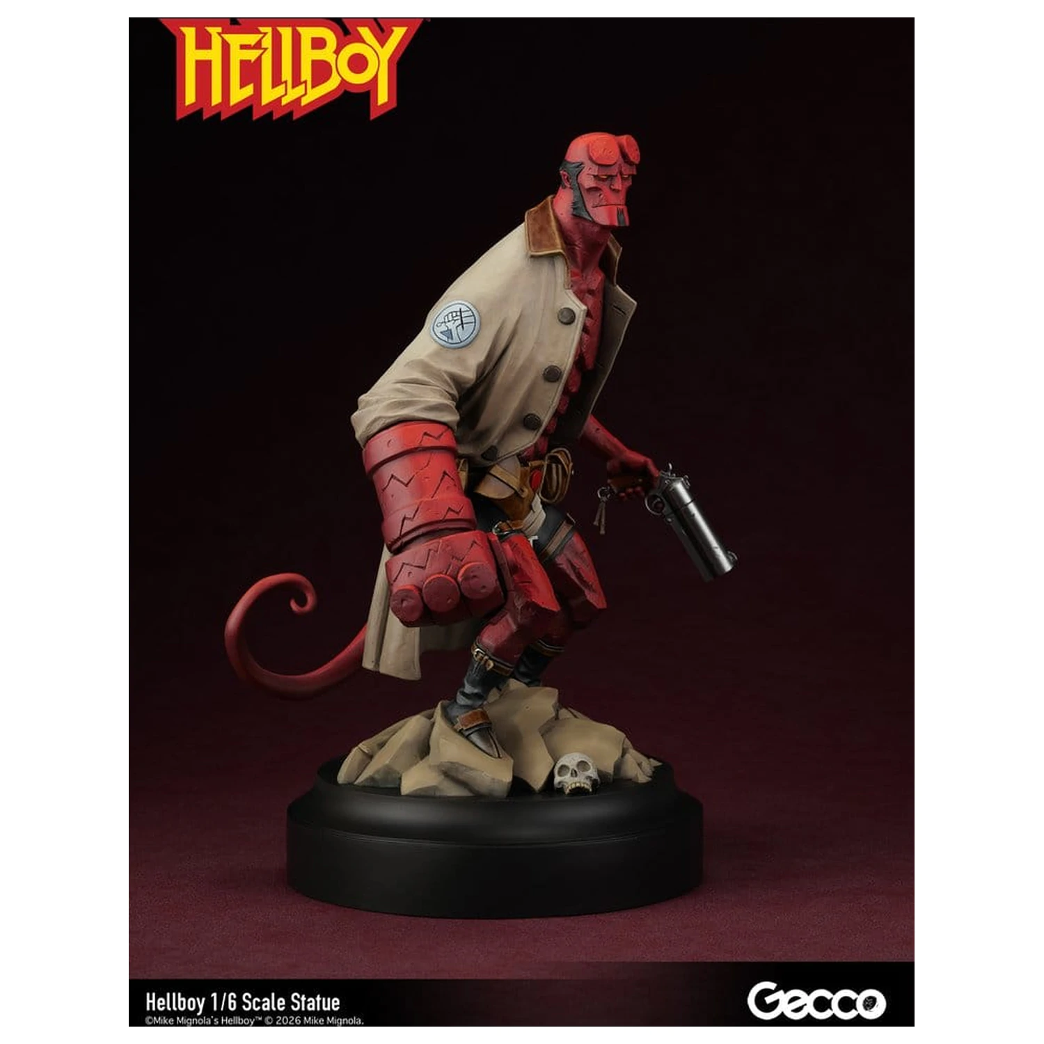 Hellboy PVC figura 1/6 34 cm termékfotó
