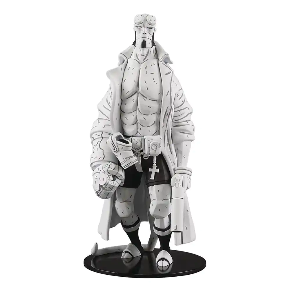 Hellboy Vinyl 30th Anniversary B&W Variant Previews Exkluzív szobor figura 32 cm termékfotó