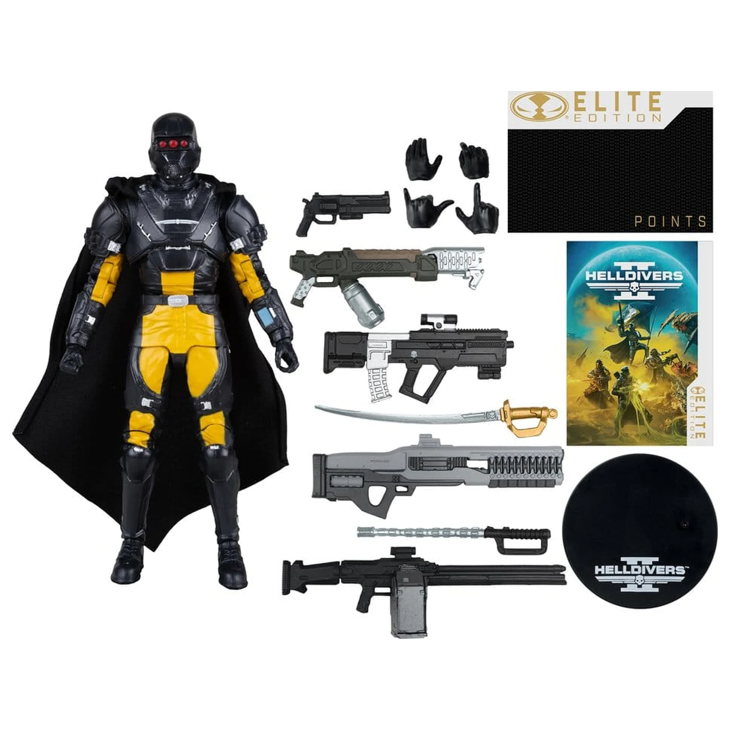 Helldivers 2 Elite Edition akciófigura SA-04 Combat Technician 18 cm termékfotó