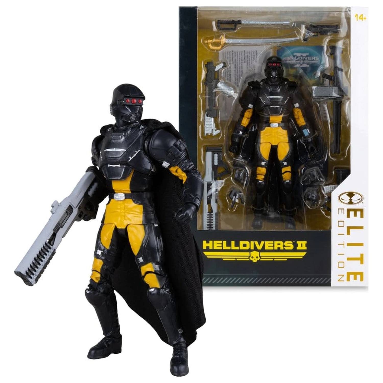 Helldivers 2 Elite Edition akciófigura SA-04 Combat Technician 18 cm termékfotó
