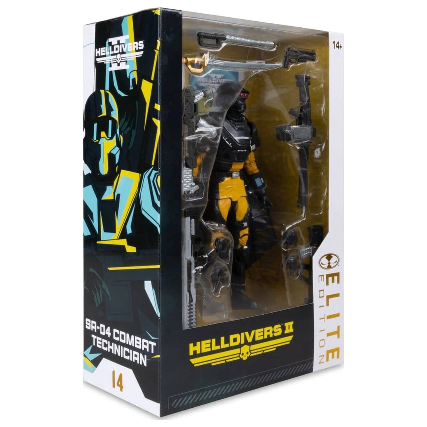 Helldivers 2 Elite Edition akciófigura SA-04 Combat Technician 18 cm termékfotó