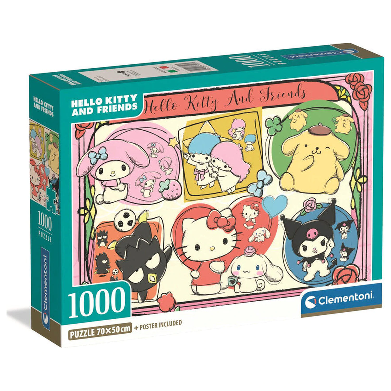 Hello Kitty 2 puzzle 1000db-os termékfotó