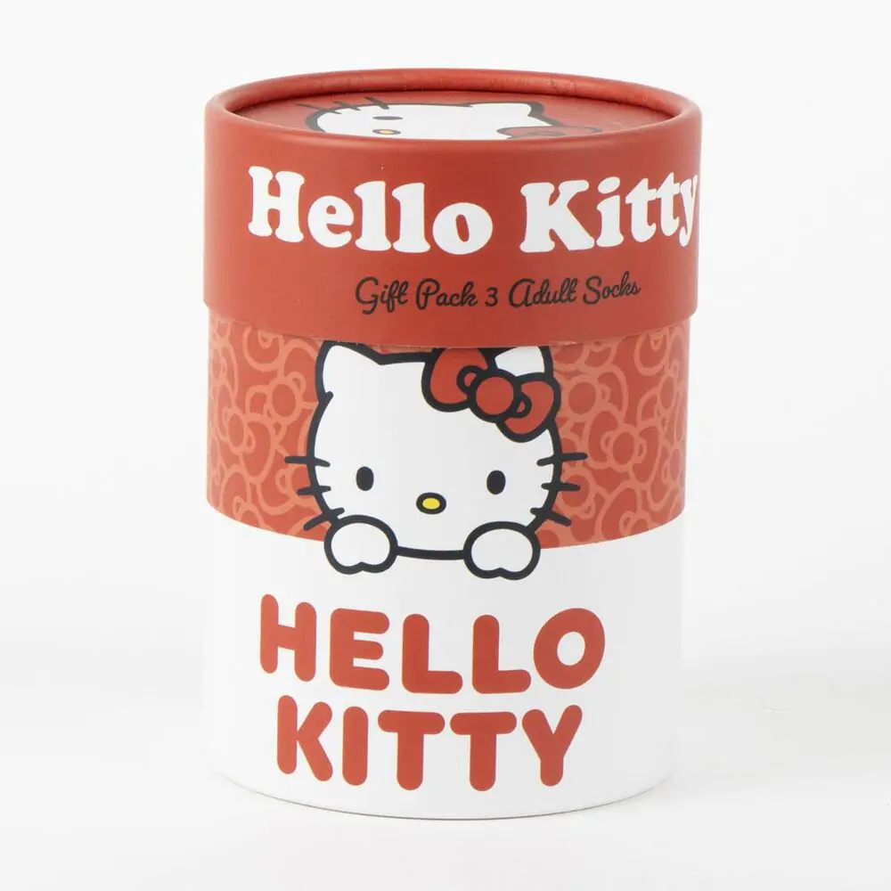 Hello Kitty 3 db-os felnőtt zokni csomag termékfotó