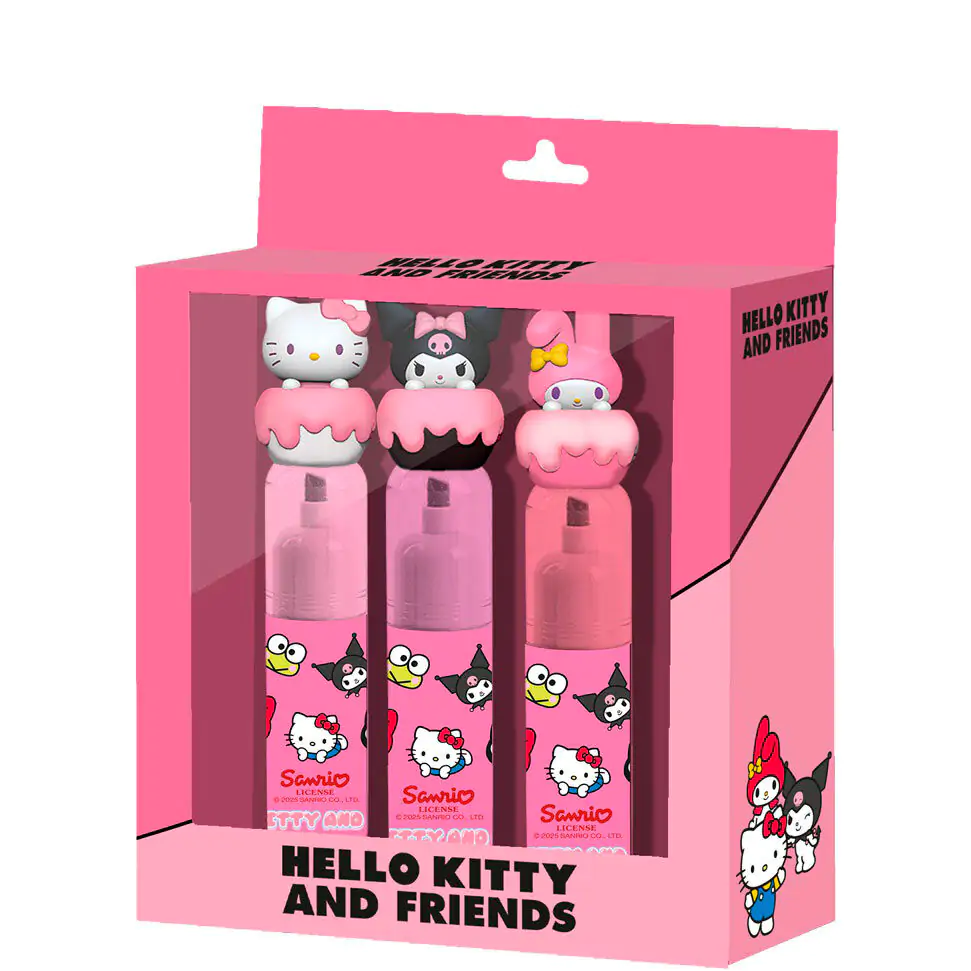 Hello Kitty 3 db-os szövegkiemelő csomag termékfotó