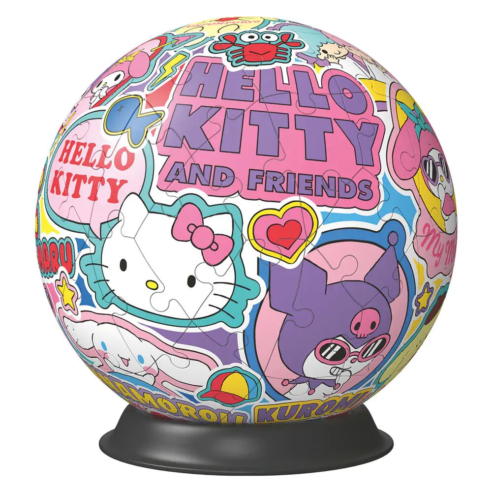 Hello Kitty 3D puzzle 72db-os termékfotó