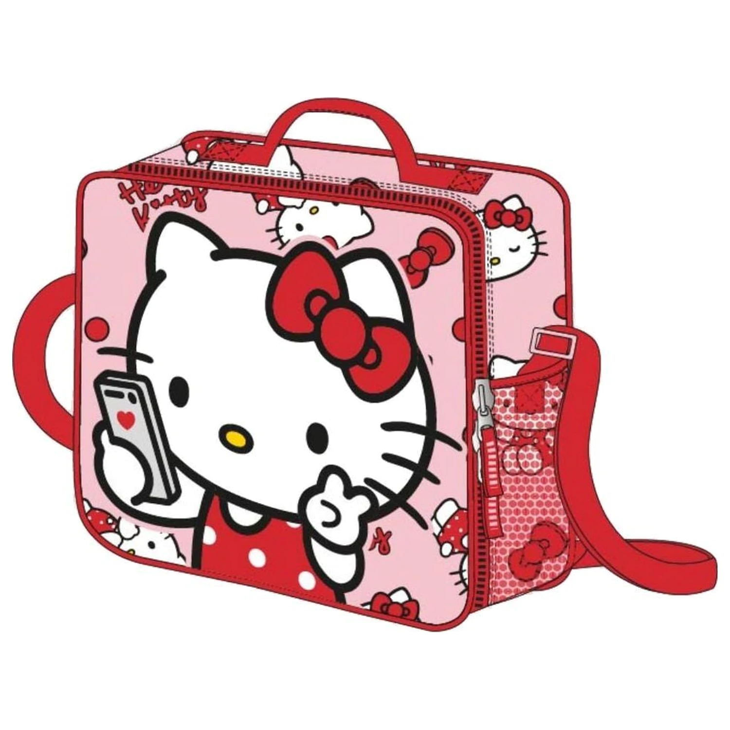 Hello Kitty 3D uzsonnás táska termékfotó