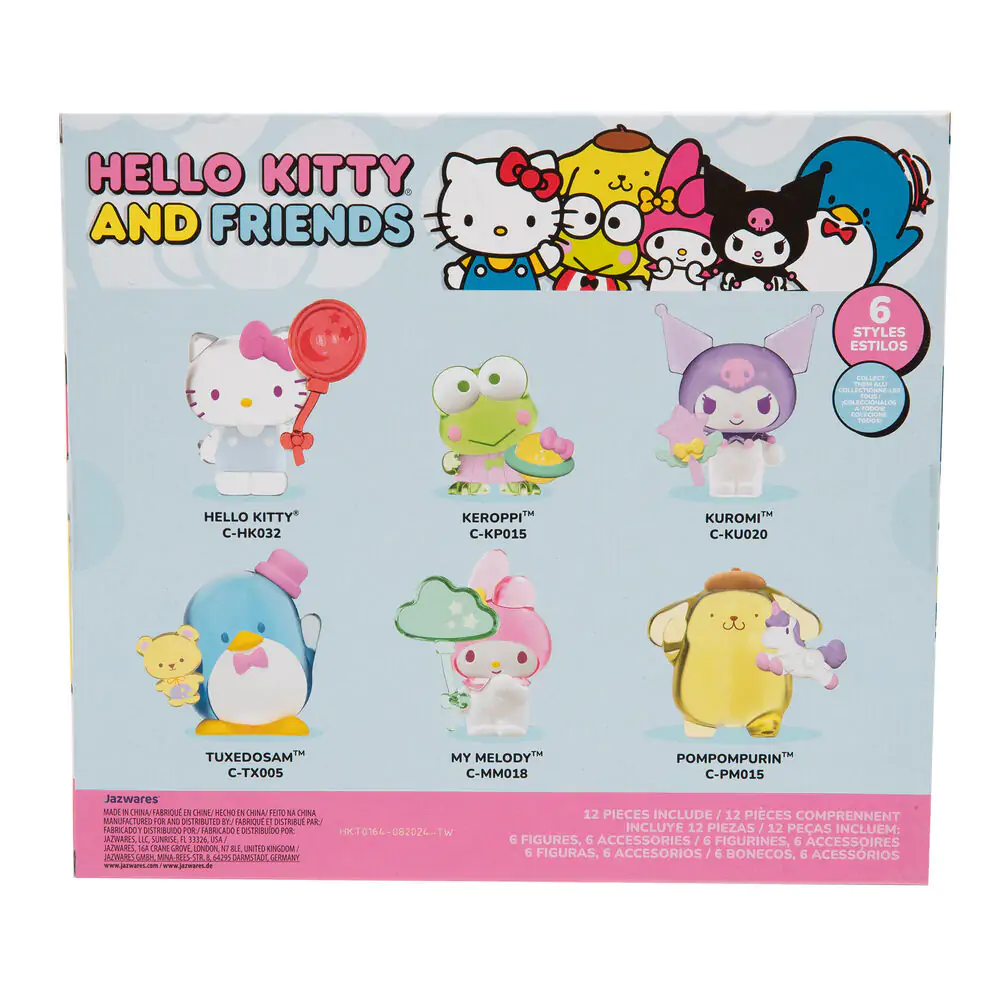 Hello Kitty 6 db-os figura csomag 5cm termékfotó