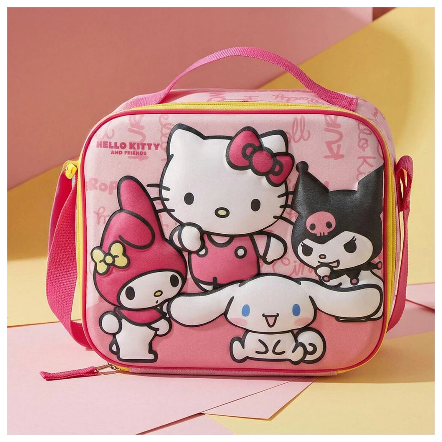 Hello Kitty and Friends 3D uzsonnás táska termékfotó