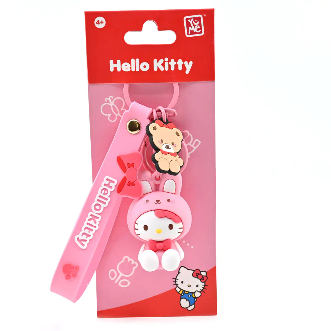 Hello Kitty and Friends Animal Hello Kitty keychain termékfotó