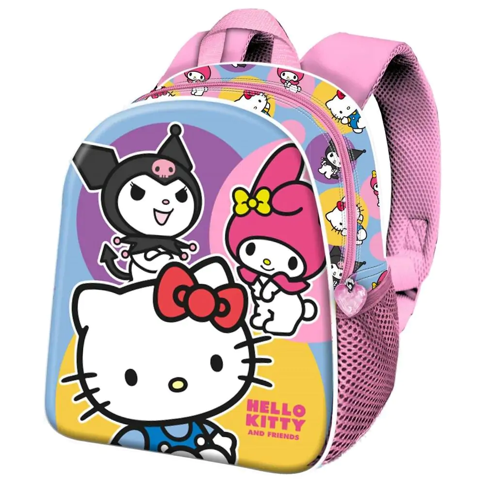 Hello Kitty and Friends Happy 3D táska hátizsák 30cm termékfotó
