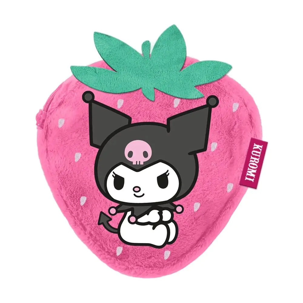 Hello Kitty and Friends Kuromi Strawberry pénztárca termékfotó