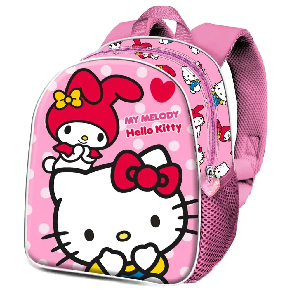 Hello Kitty and Friends Lovely 3D táska hátizsák 30cm termékfotó