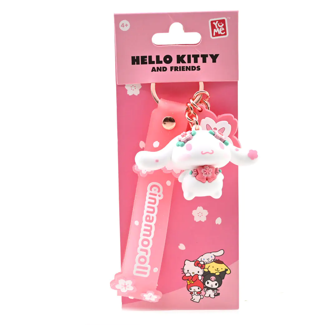Hello Kitty and Friends Sanrio Sakura Cinnamoroll kulcstartó termékfotó