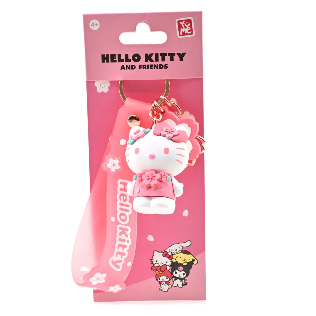 Hello Kitty and Friends Sanrio Sakura Hello Kitty kulcstartó termékfotó