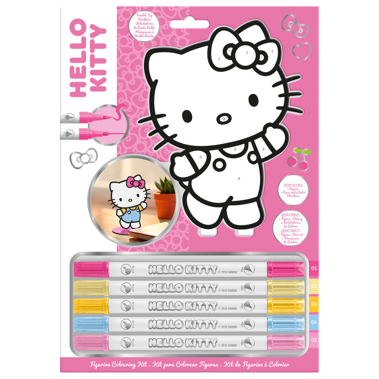Hello Kitty and Friends színező csomag termékfotó