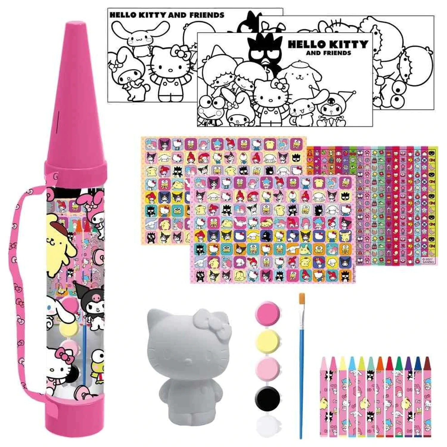 Hello Kitty and Friends színező csomag termékfotó
