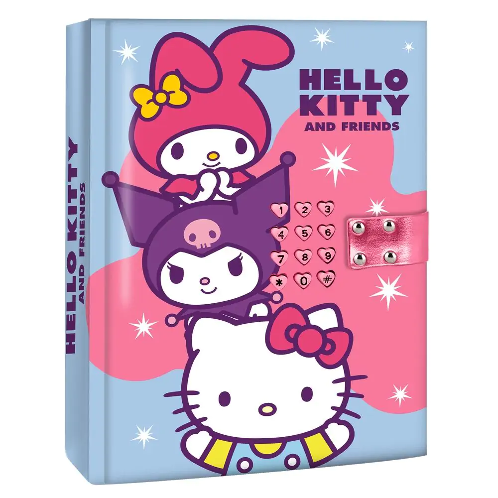 Hello Kitty and Friends titkos napló hanggal termékfotó