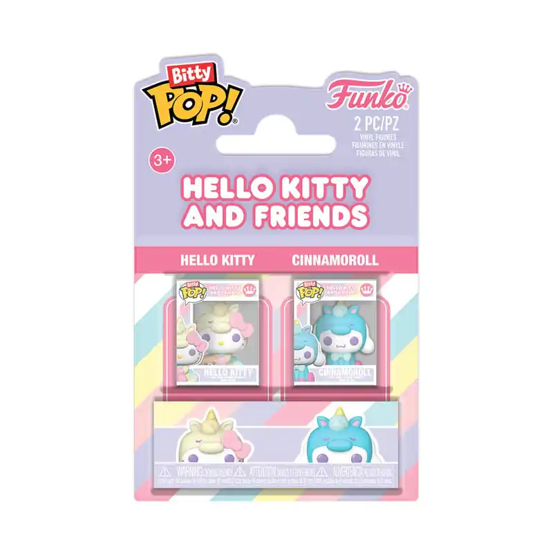 Hello Kitty Bitty Funko POP! Vinyl 2 db-os figura csomag HK & Cinnamonroll termékfotó