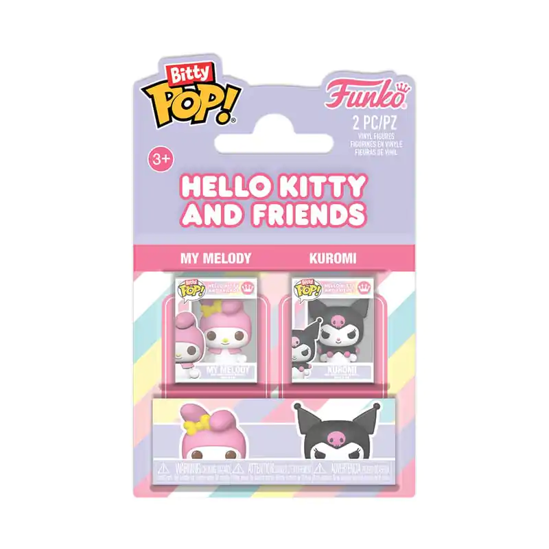Hello Kitty Bitty Funko POP! Vinyl 2 db-os figura csomag Melody&Kuromi termékfotó