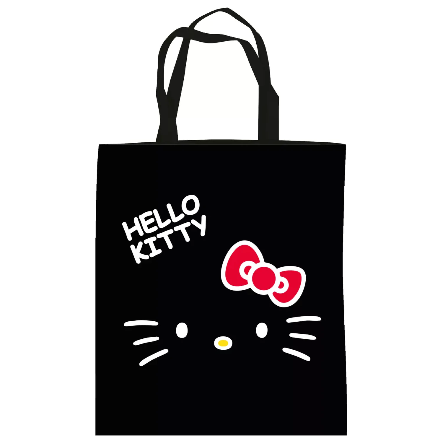 Hello Kitty Black vászontáska, bevásárlótáska 44 cm termékfotó