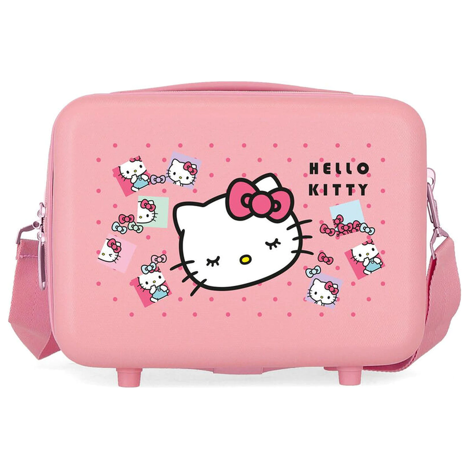 Hello Kitty Bows ABS neszeszer táska 29cm termékfotó