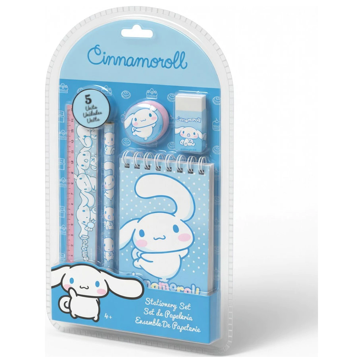 Hello Kitty Cinnamoroll írószer szett 5 db-os termékfotó