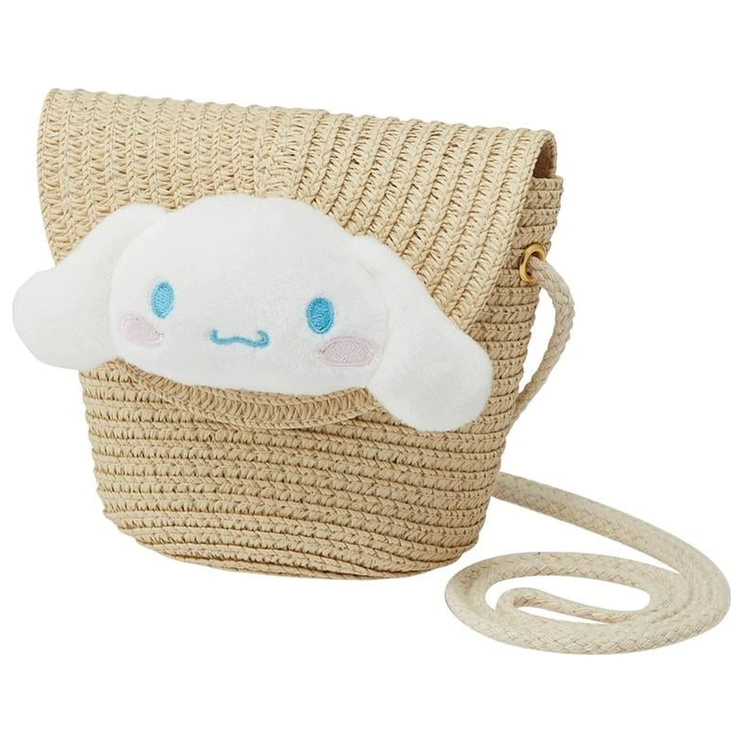 Hello Kitty Cinnamoroll Straw keresztpántos táska 13.8x13cm termékfotó