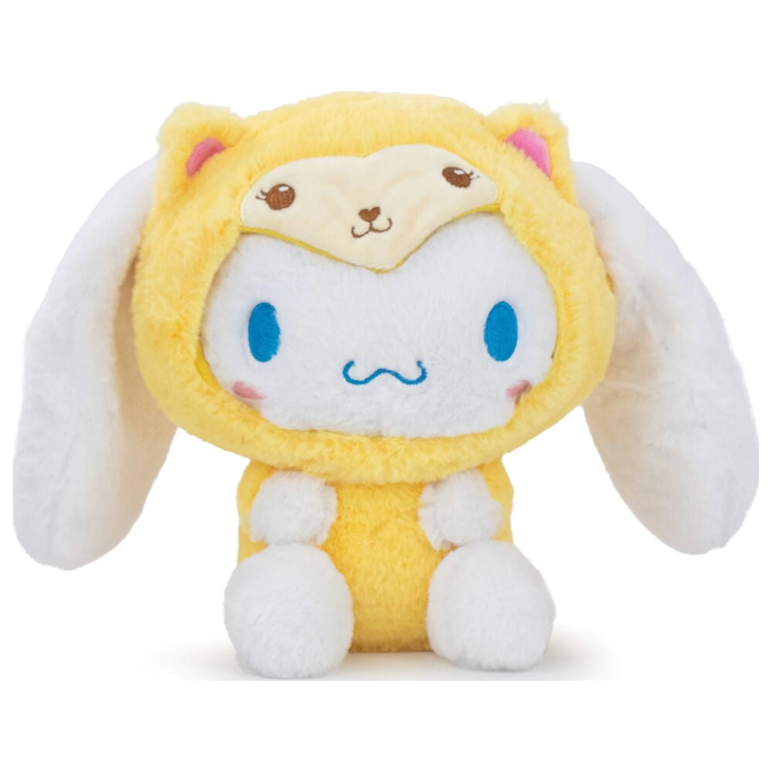 Hello Kitty Cinnamoroll Yellow Cat plüss 22cm termékfotó