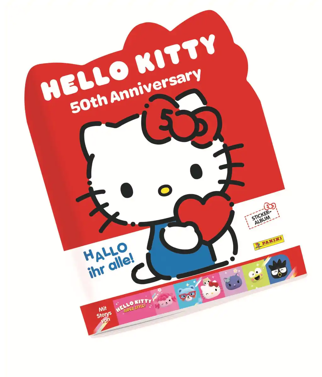 Hello Kitty Sticker Collection Album 50th Anniversary *German Version* termékfotó