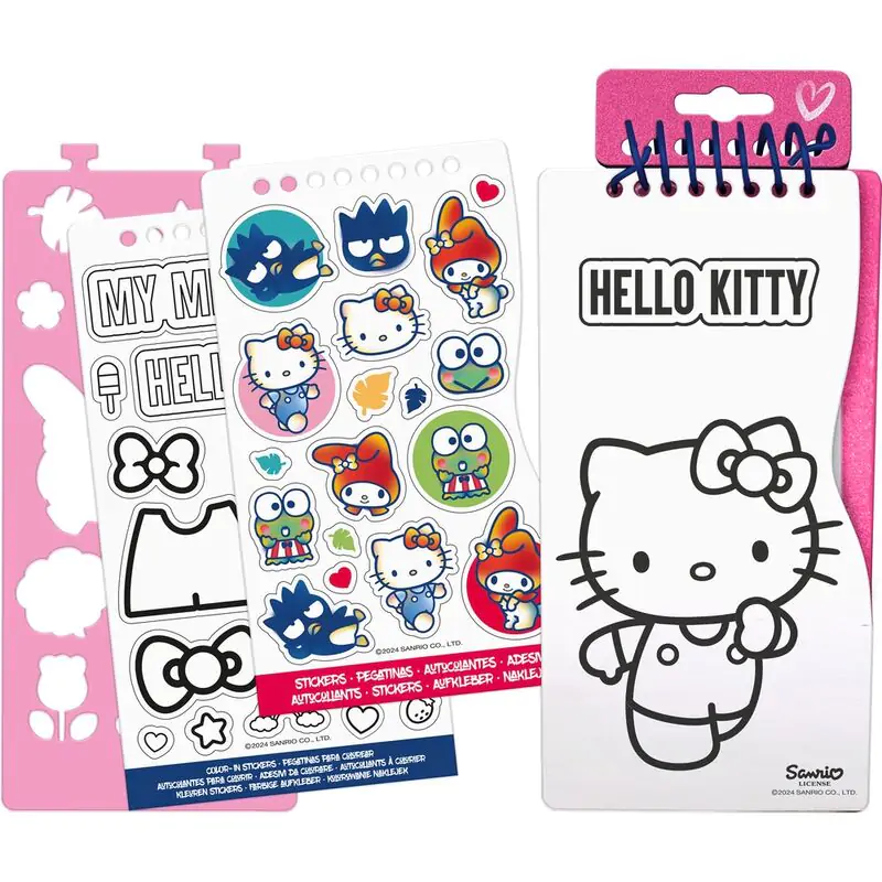 Hello Kitty Creative színező csomag termékfotó