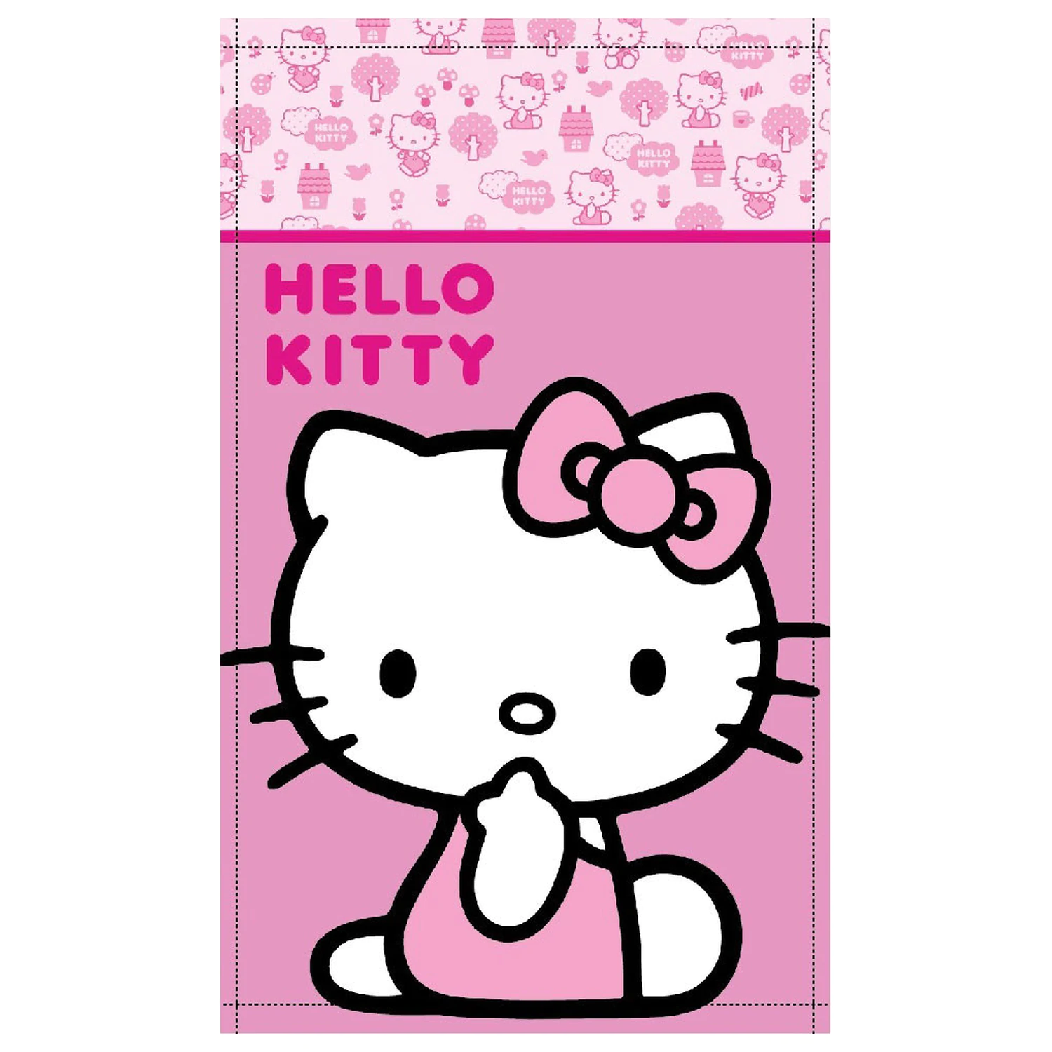 Hello Kitty Cutie kéztörlő, arctörlő, törölköző 30x50cm termékfotó