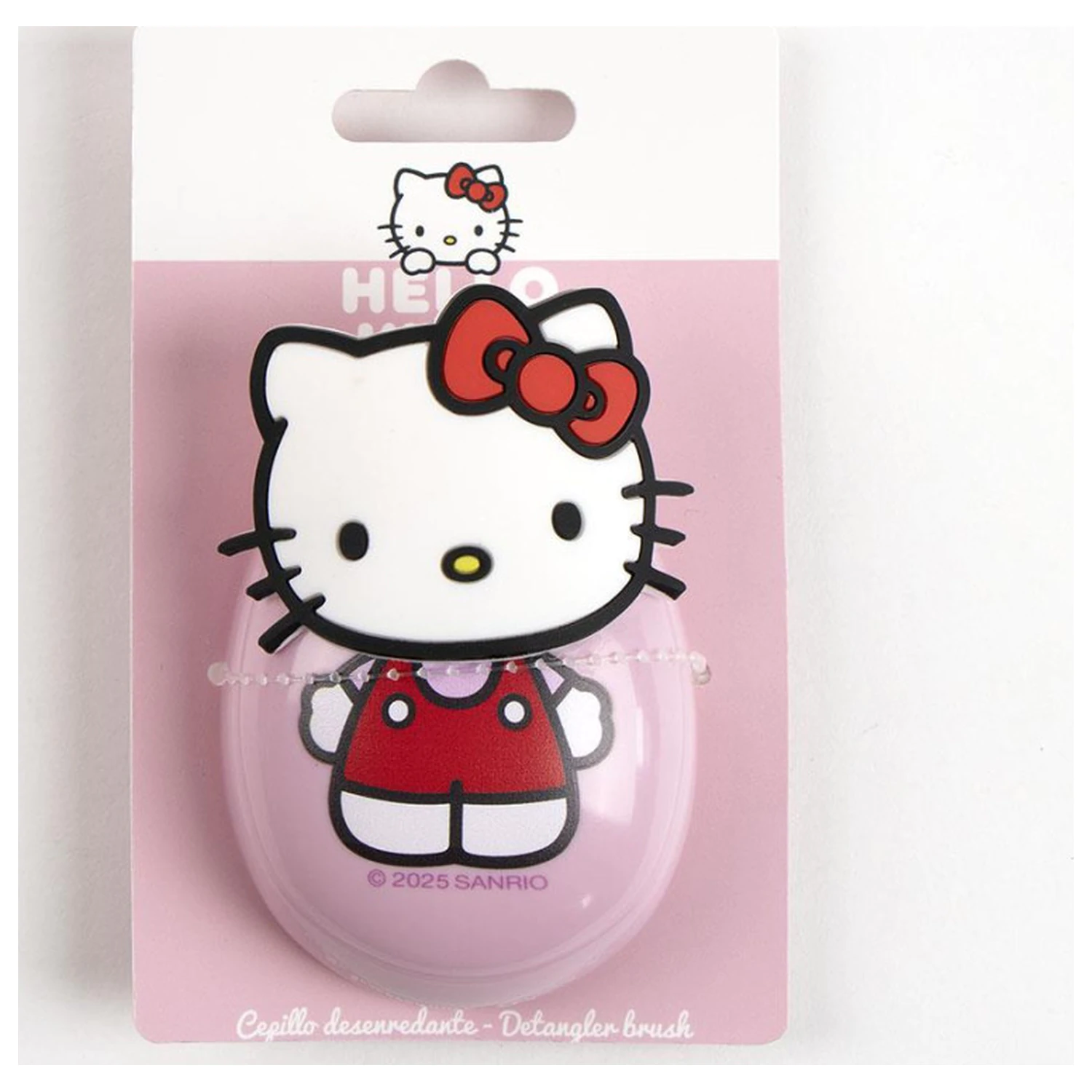 Hello Kitty Detangler 3D hajkefe, fésű 9 cm termékfotó