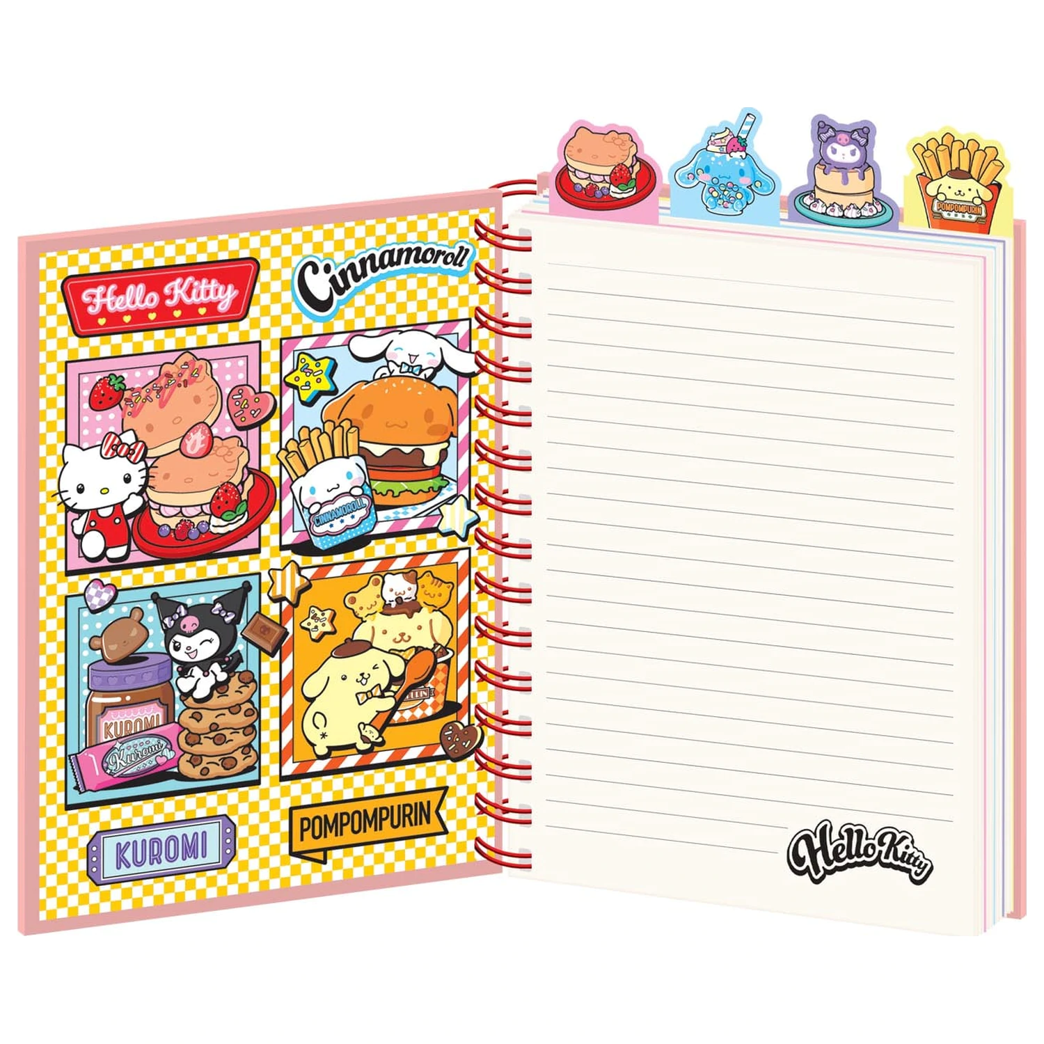 Hello Kitty Diner A5 jegyzetfüzet termékfotó