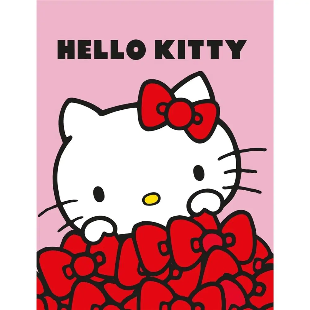 Hello Kitty Flannel takaró 130x160cm termékfotó