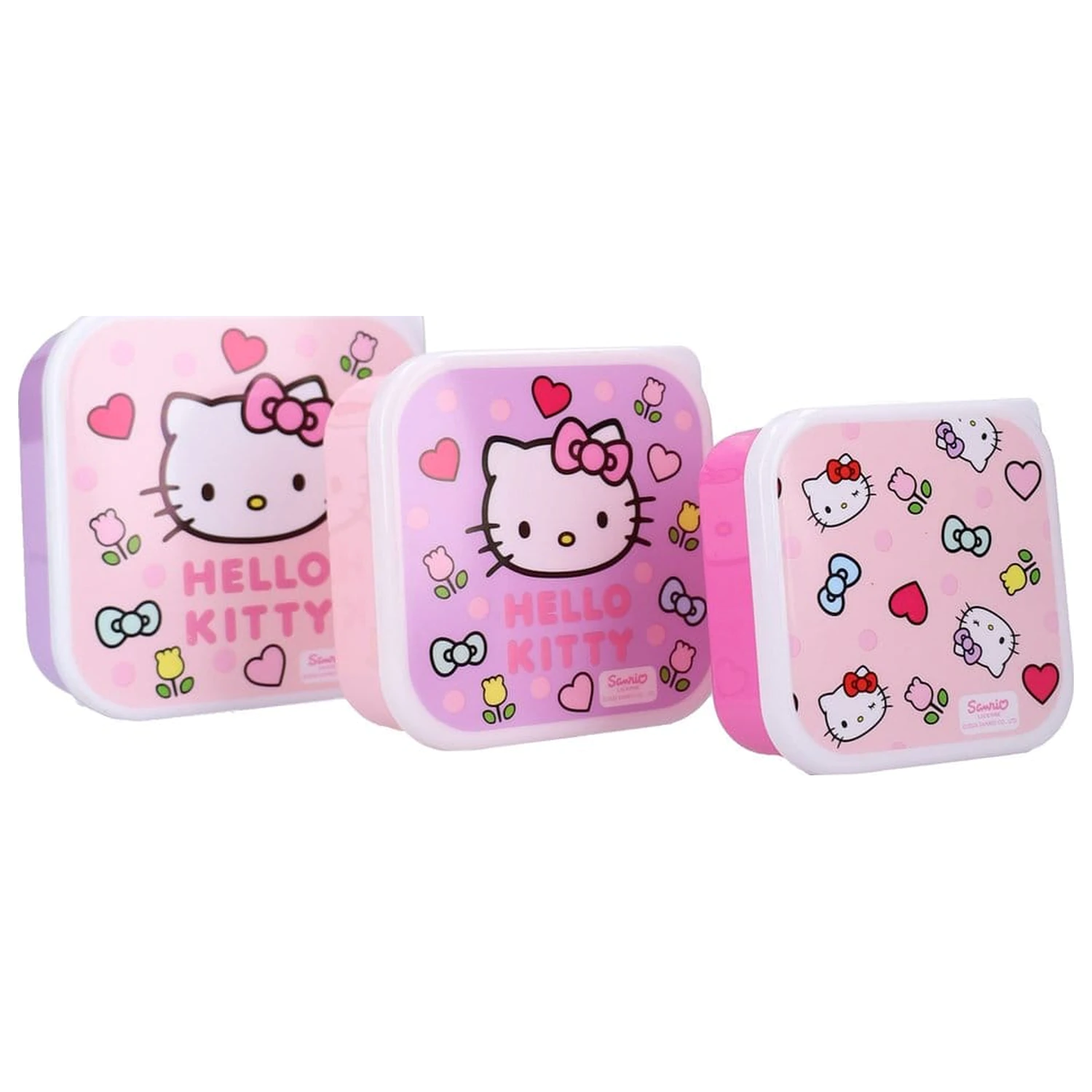 Hello Kitty Fresh Bites uzsonnás doboz csomag 12 cm termékfotó