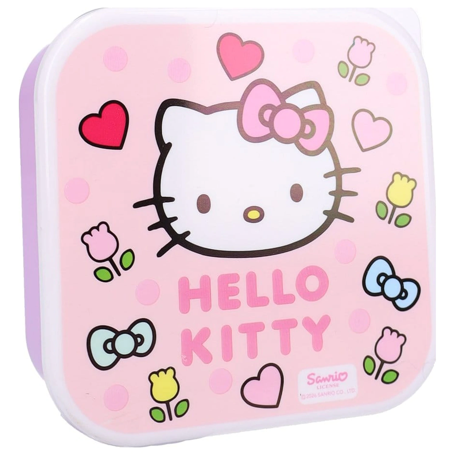 Hello Kitty Fresh Bites uzsonnás doboz csomag 12 cm termékfotó
