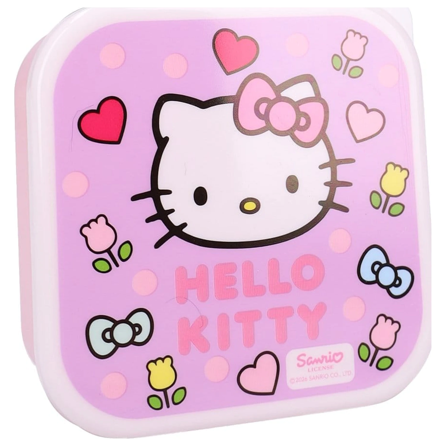 Hello Kitty Fresh Bites uzsonnás doboz csomag 12 cm termékfotó