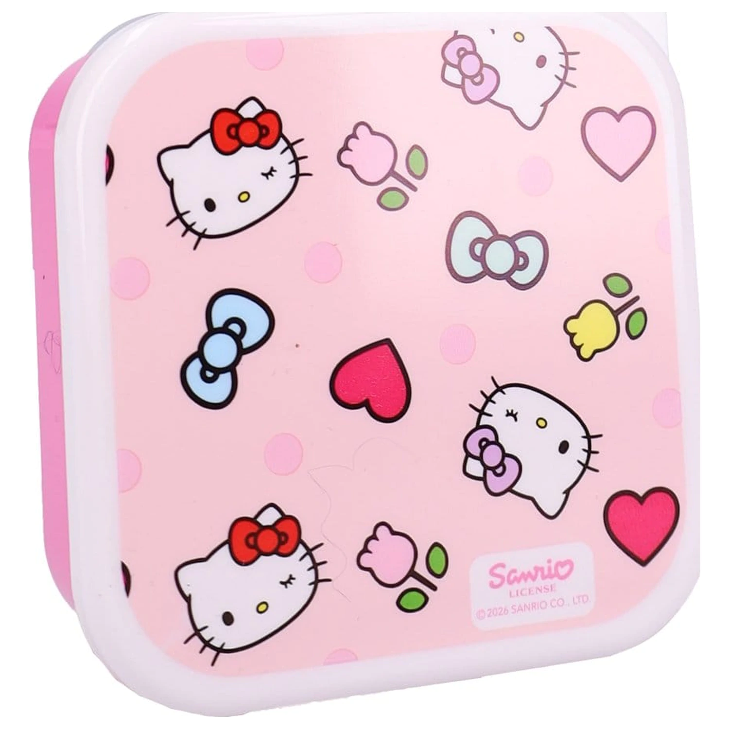 Hello Kitty Fresh Bites uzsonnás doboz csomag 12 cm termékfotó