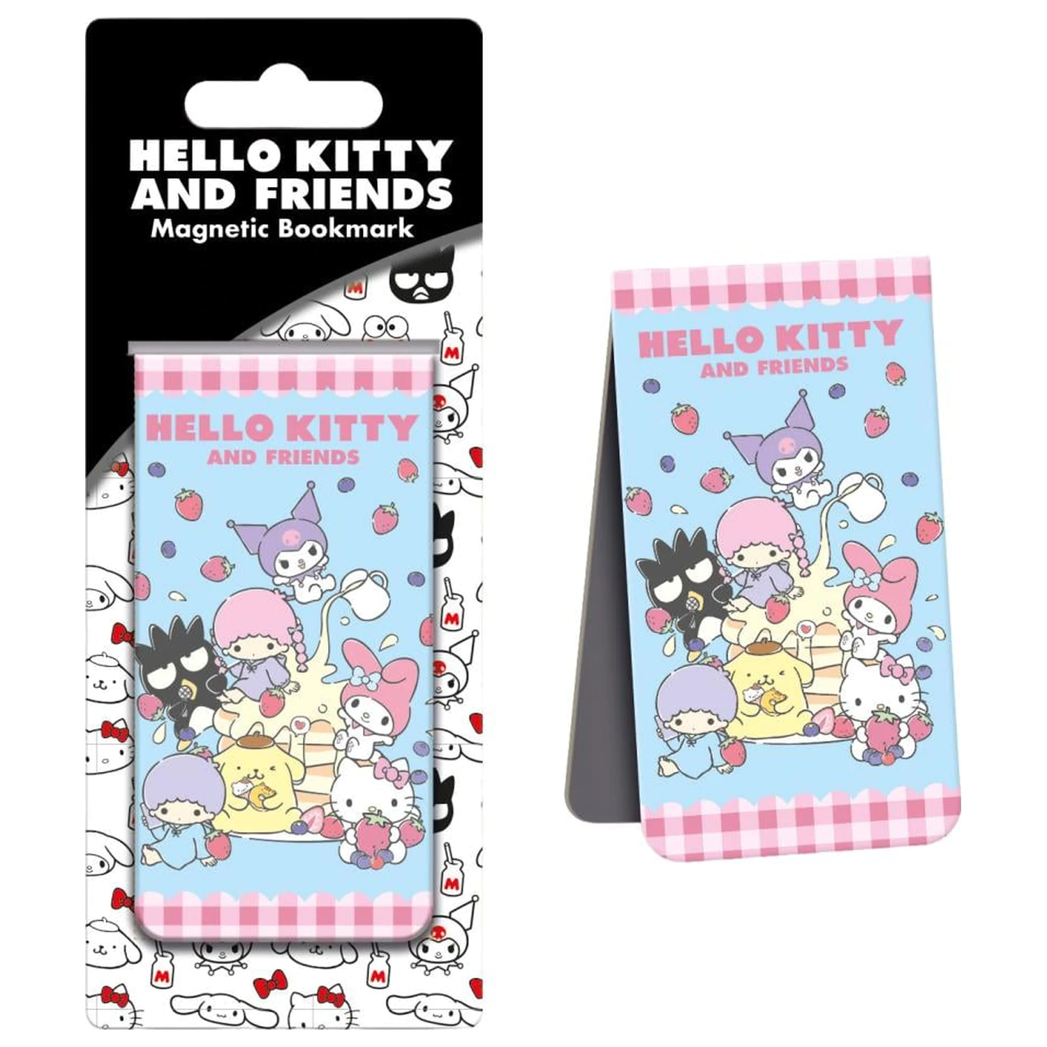 Hello Kitty & Friends Blue mágneses könyvjelző termékfotó