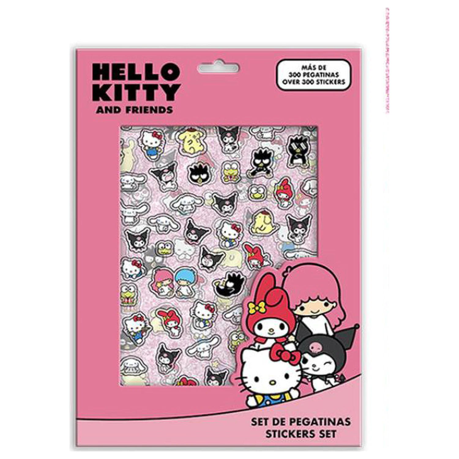 Hello Kitty Friends matrica szett 300 db-os termékfotó