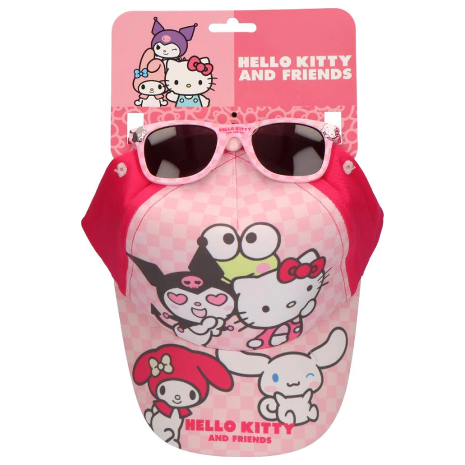 Hello Kitty Friends napszemüveg és baseball sapka szett termékfotó