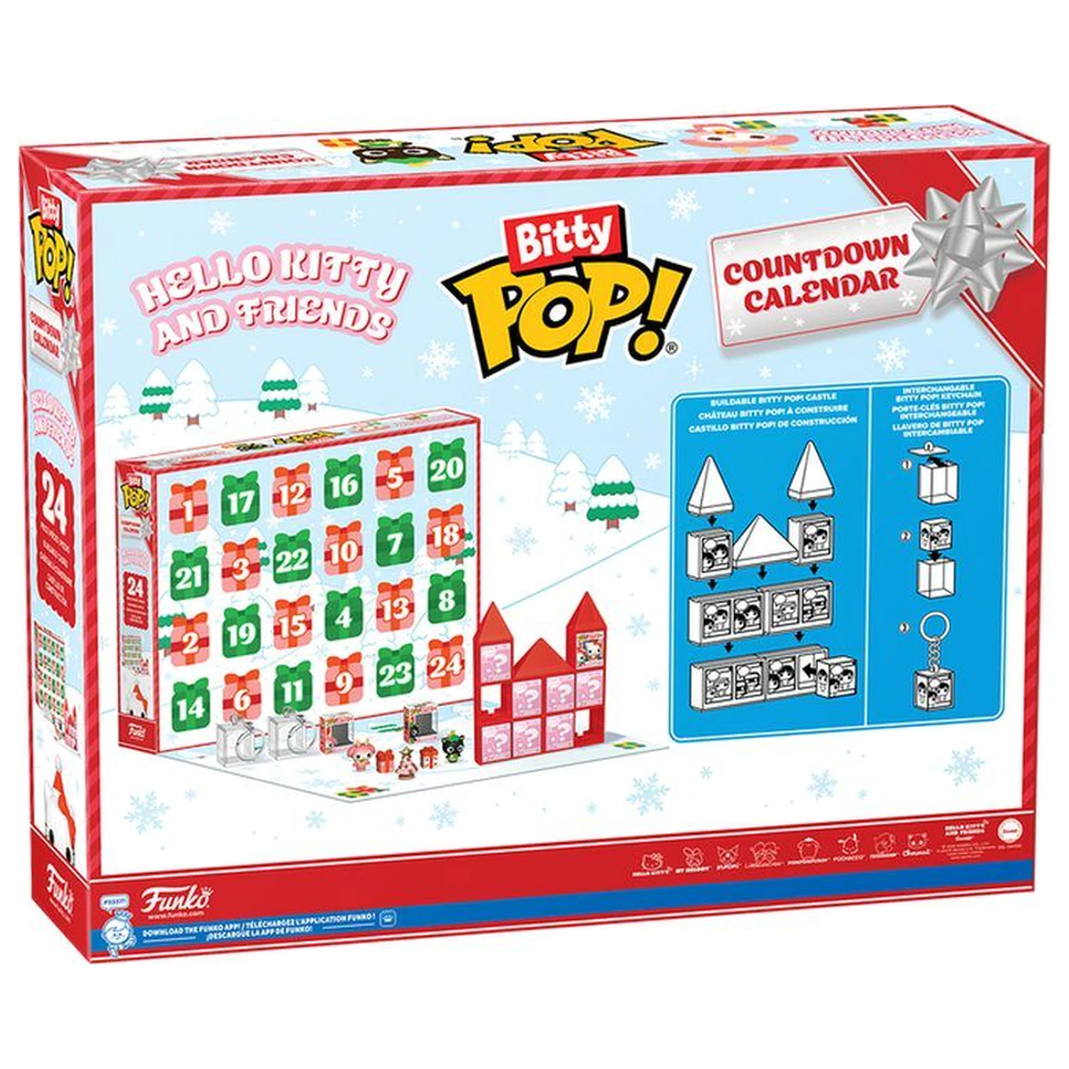 Hello Kitty Funko Bitty Pop adventi kalendárium termékfotó