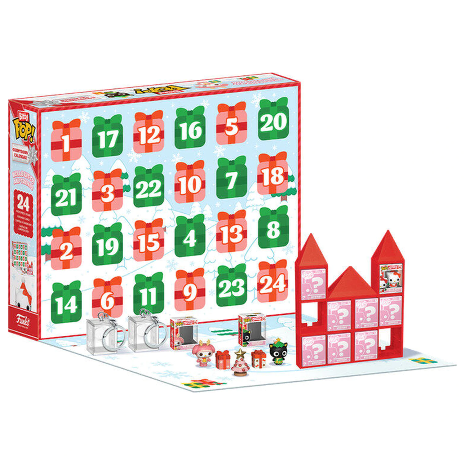Hello Kitty Funko Bitty Pop adventi kalendárium termékfotó