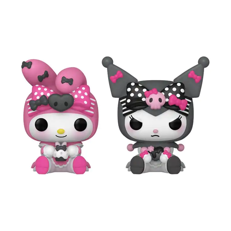 Hello Kitty Funko POP! 2 db-os Vinyl kulcstartó csomag My Melody &amp; Kuromi 4 cm termékfotó