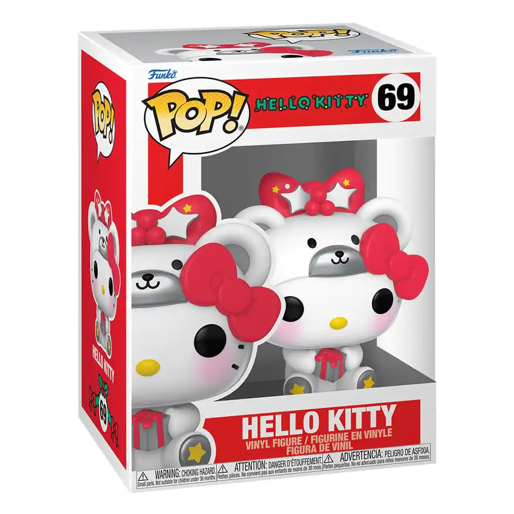 Hello Kitty Funko POP! Sanrio Vinyl figura Hello Kitty Polar Bear (MT) 9 cm termékfotó
