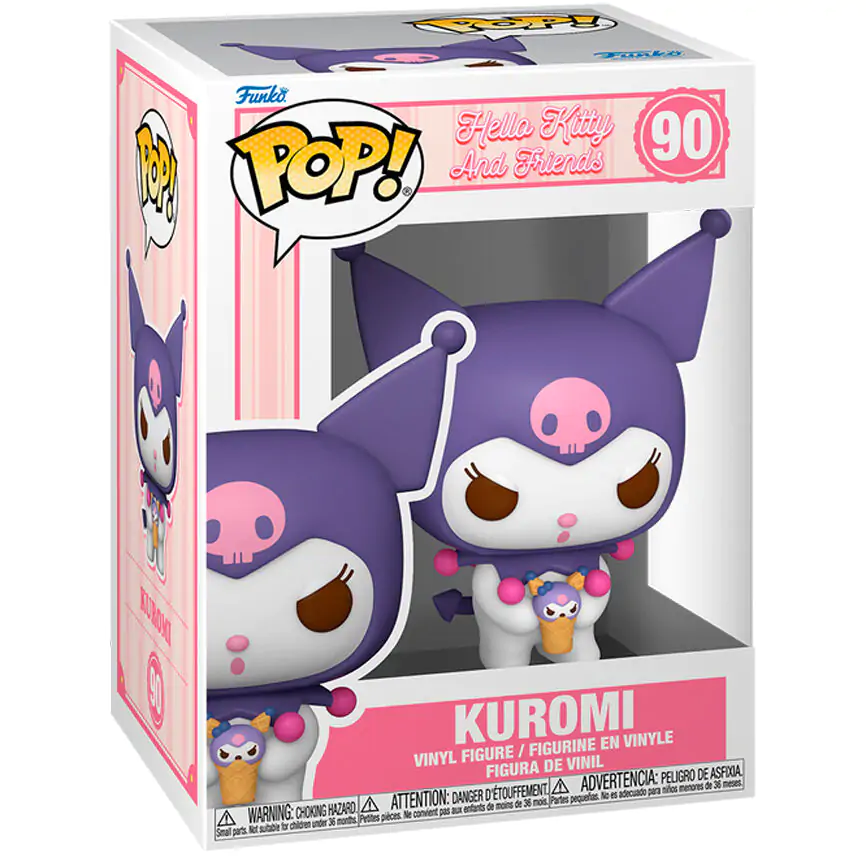 Hello Kitty Funko POP! Sanrio Vinyl figura Kuromi 9 cm termékfotó